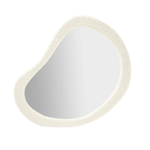 Klaryss Teardrop Boucle Mirror Model: TOV-C68851