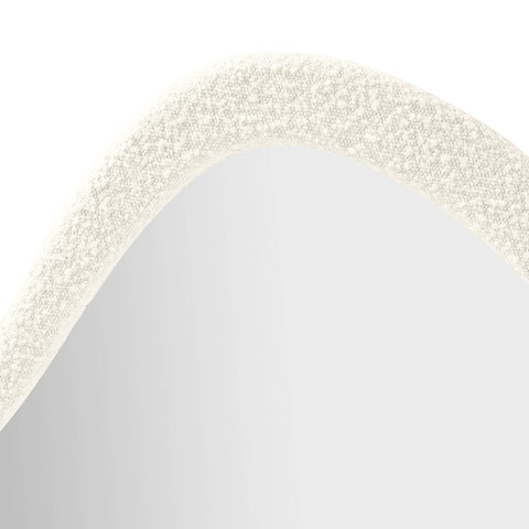 Klaryss Teardrop Boucle Mirror Model: TOV-C68851