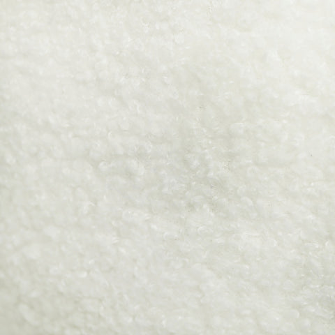 Boba Cream Vegan Shearling 9" Pillow Model: TOV-C68975