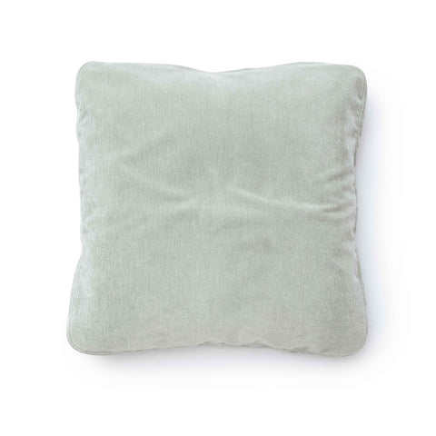 Tipsy Mint Green Upcycled Chenille 20" x 20" Square Floppy Pillow Model: TOV-C69142
