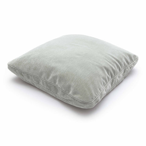 Tipsy Mint Green Upcycled Chenille 20" x 20" Square Floppy Pillow Model: TOV-C69142