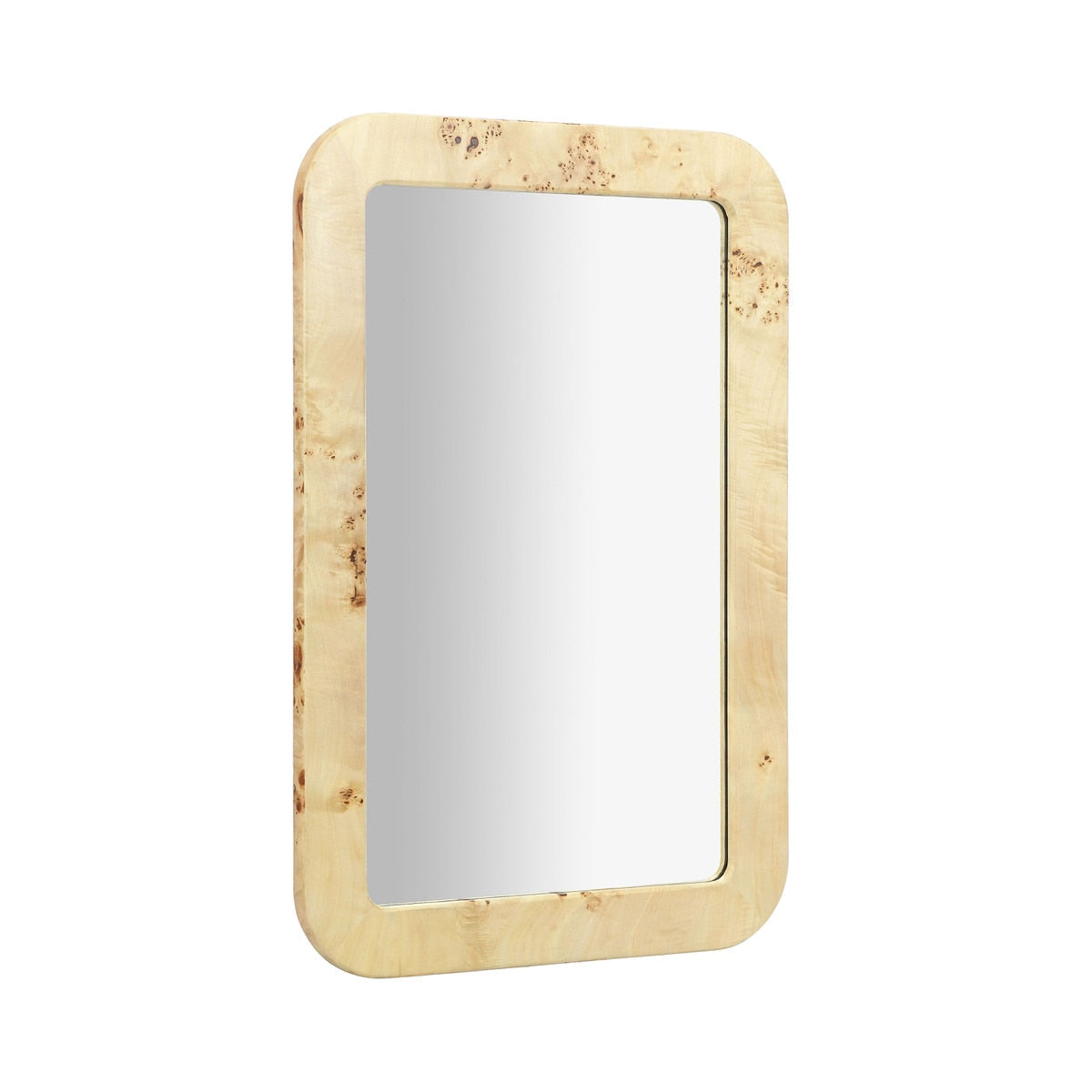 Tessa Natural Burl Wall Mirror Model: TOV-C69155