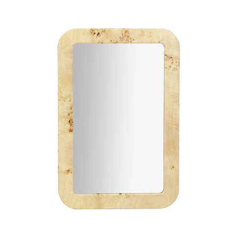 Tessa Natural Burl Wall Mirror Model: TOV-C69155