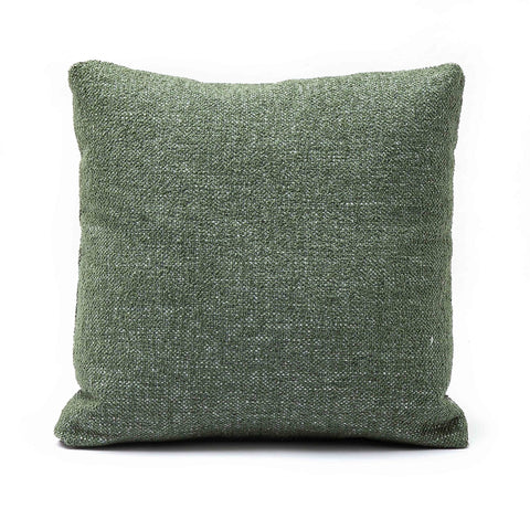Malolo Green Basketweave 20" Square Vegan-Down Pillow - COVER Model: TOV-C69264-COVER
