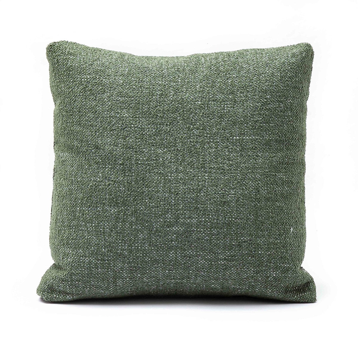 Malolo Green Basketweave 16" Square Vegan-Down Pillow - COVER Model: TOV-C69265-COVER