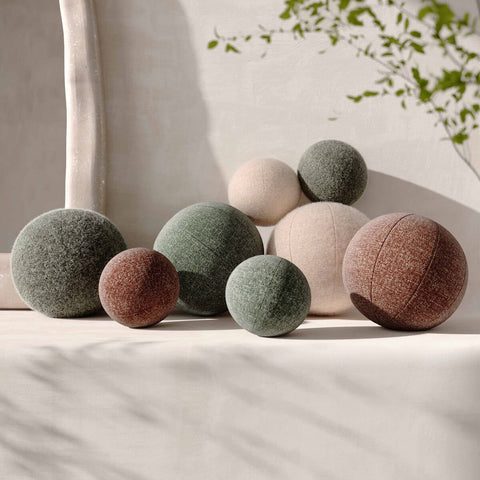 Boba Green Long Mohair 9" Pillow Model: TOV-C69270