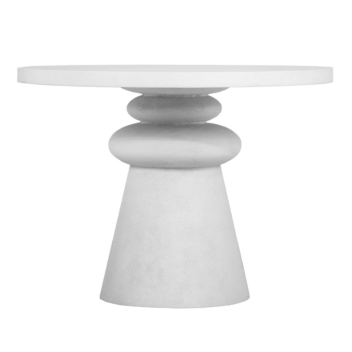 Lupita White 42" Round Dinette Table Model: TOV-D18432