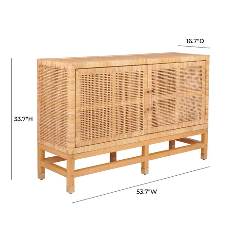 Amara Natural Woven Rattan Buffet Model: TOV-D21014