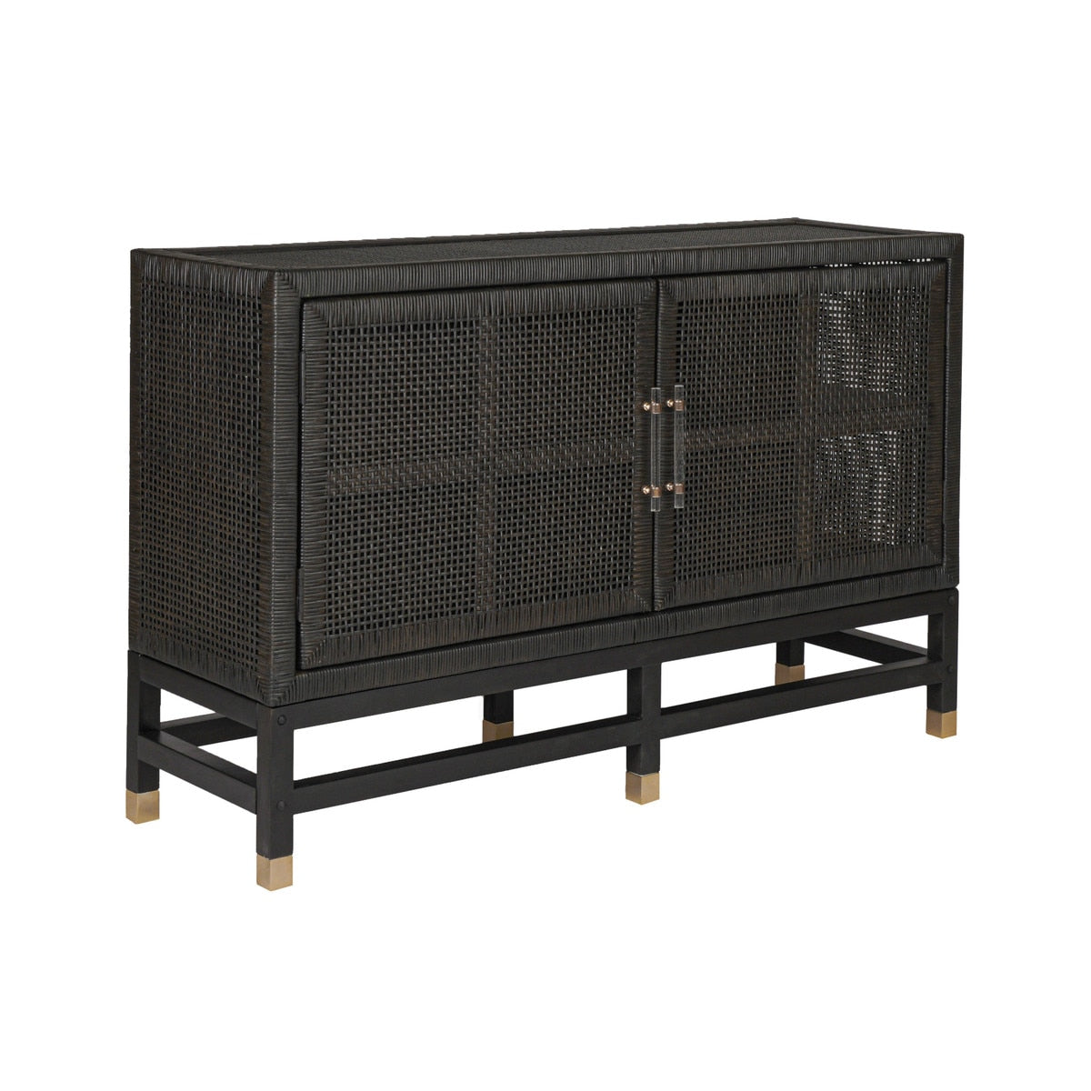 Amara Charcoal Woven Rattan Buffet Model: TOV-D21015