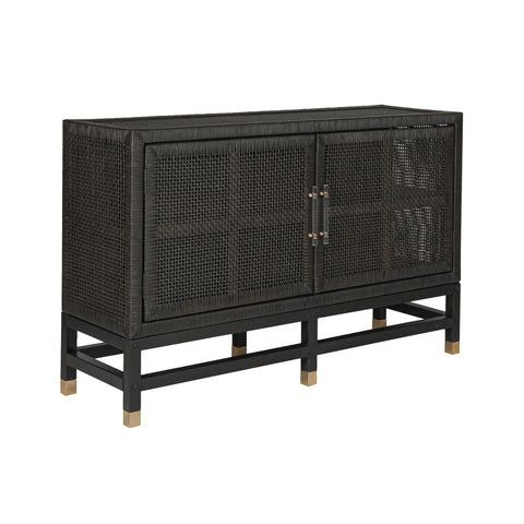 Amara Charcoal Woven Rattan Buffet Model: TOV-D21015
