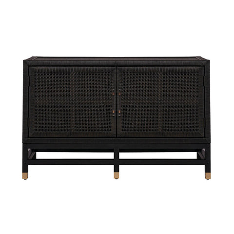 Amara Charcoal Woven Rattan Buffet Model: TOV-D21015