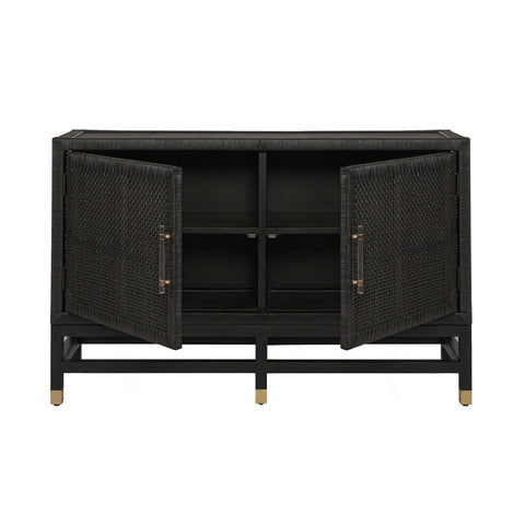 Amara Charcoal Woven Rattan Buffet Model: TOV-D21015
