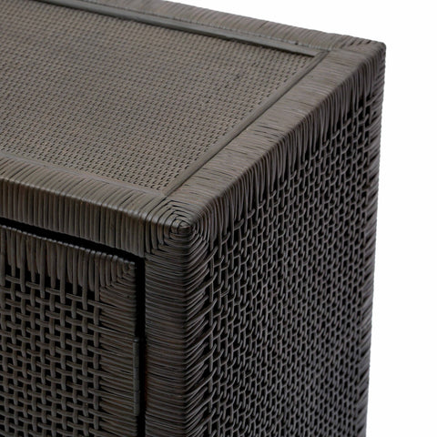 Amara Charcoal Woven Rattan Buffet Model: TOV-D21015