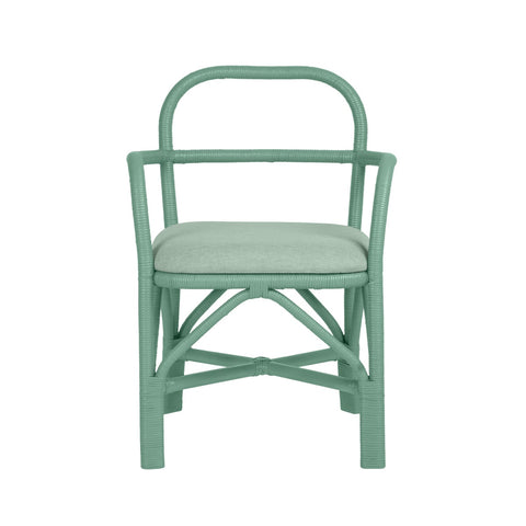 Ginny Green Rattan Dining Chair Model: TOV-D21022