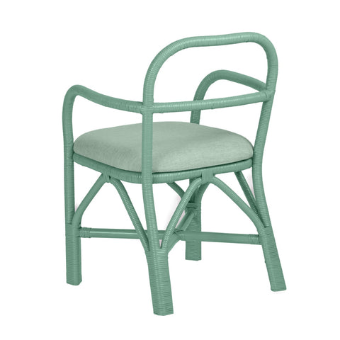 Ginny Green Rattan Dining Chair Model: TOV-D21022