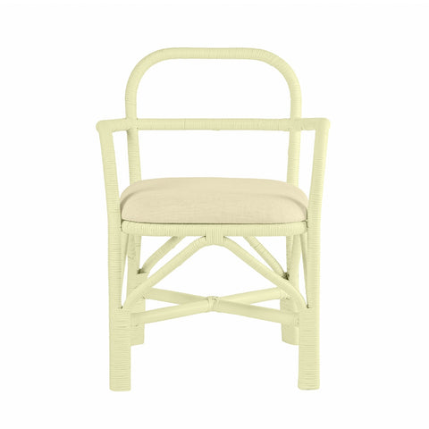 Ginny Cream Rattan Dining Chair Model: TOV-D21024