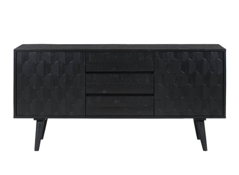 Valentina Black Acacia 59" Buffet Model: TOV-D44013