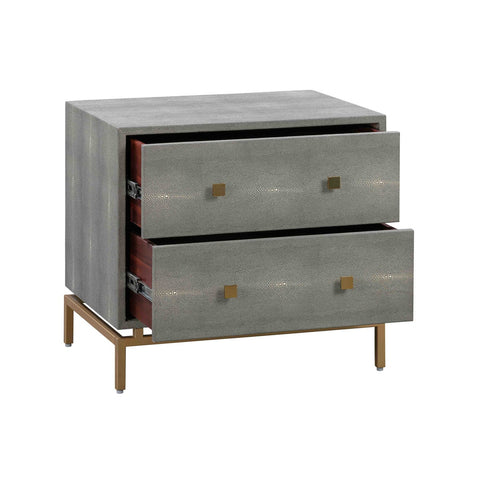 Pesce Shagreen Nightstand Model: TOV-D44015