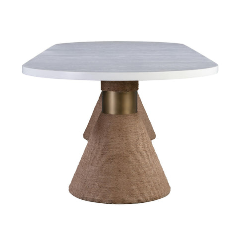Rishi Natural Rope Oval Table Model: TOV-D44048
