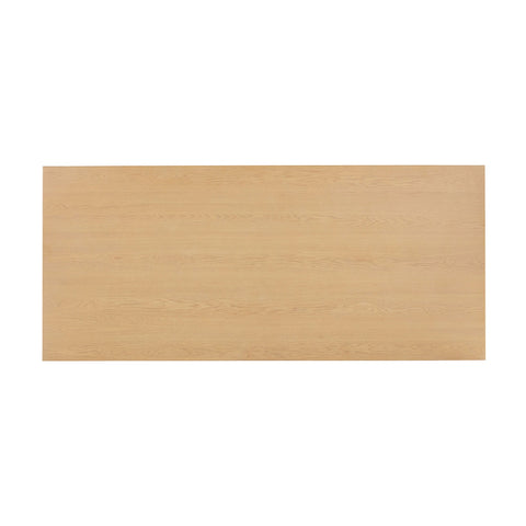 Chelsea Natural Oak Wood 96" Rectangular Dining Table Model: TOV-D44132