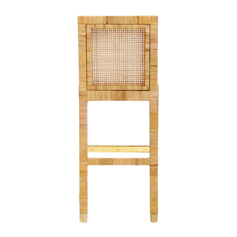 Amara Rattan Performance Fabric Counter Stool Model: TOV-D44149