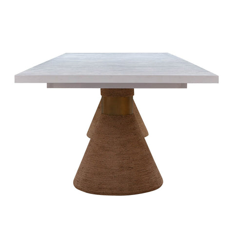 Rishi Natural Rope Rectangular Table Model: TOV-D44154