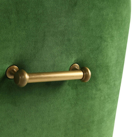 Beatrix Green Velvet Side Chair Model: TOV-D46