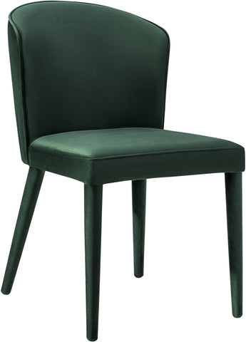 Metropolitan Forest Green Velvet Chair Model: TOV-D54