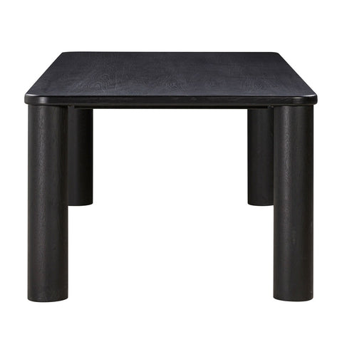 Akola Black Oak Rectangular Dining Table Model: TOV-D54247