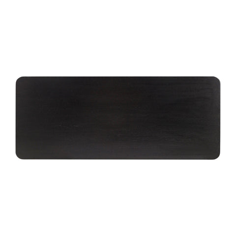 Akola Black Oak Rectangular Dining Table Model: TOV-D54247