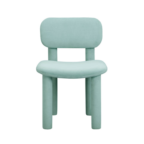 Elise Pale Blue Performance Velvet Dining Chair Model: TOV-D54333