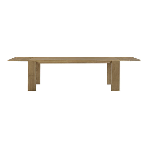 Polly Natural Ash Extendable Rectangular Dining Table Model: TOV-D54351