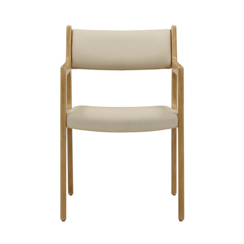 Ari Cream Performance Vegan Leather Dining Chair - Set of 2 Model: TOV-D54353