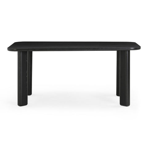 Jodie Black 68" Dining Table Model: TOV-D54422