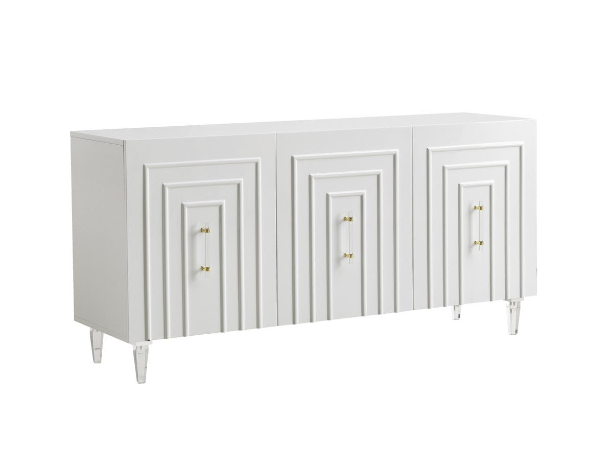 Famke White Lacquer Buffet Model: TOV-D5518