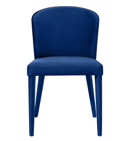 Metropolitan Navy Velvet Chair Model: TOV-D56