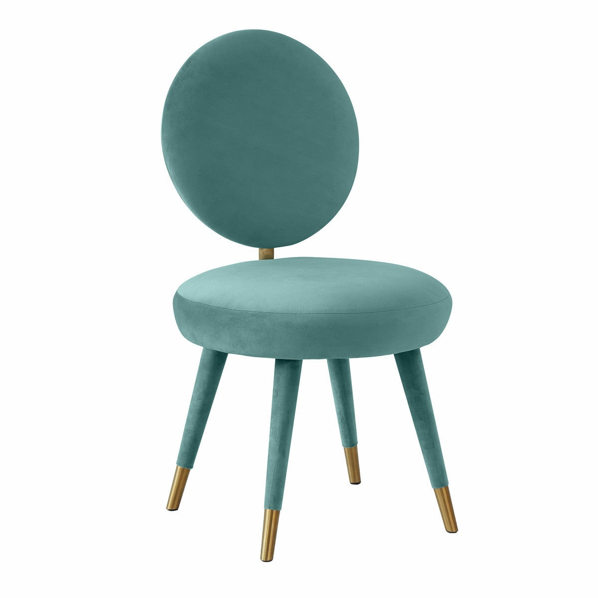 Kylie Sea Blue Velvet Dining Chair Model: TOV-D68126