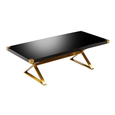 Adeline Black Lacquer Dining Table Model: TOV-D68303