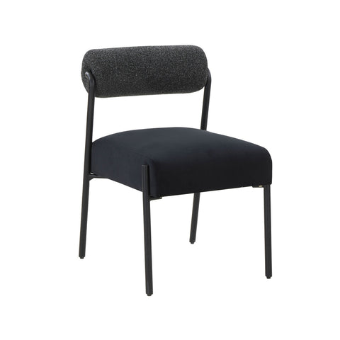 Jolene Black Velvet Dining Chair - Set of 2 Model: TOV-D68584