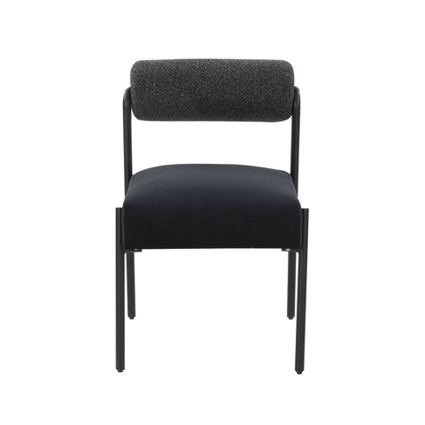 Jolene Black Velvet Dining Chair - Set of 2 Model: TOV-D68584