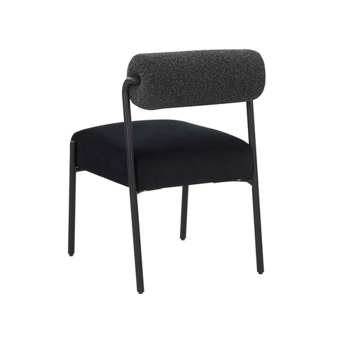 Jolene Black Velvet Dining Chair - Set of 2 Model: TOV-D68584