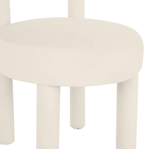 Carmel Cream Velvet Dining Chair Model: TOV-D68592