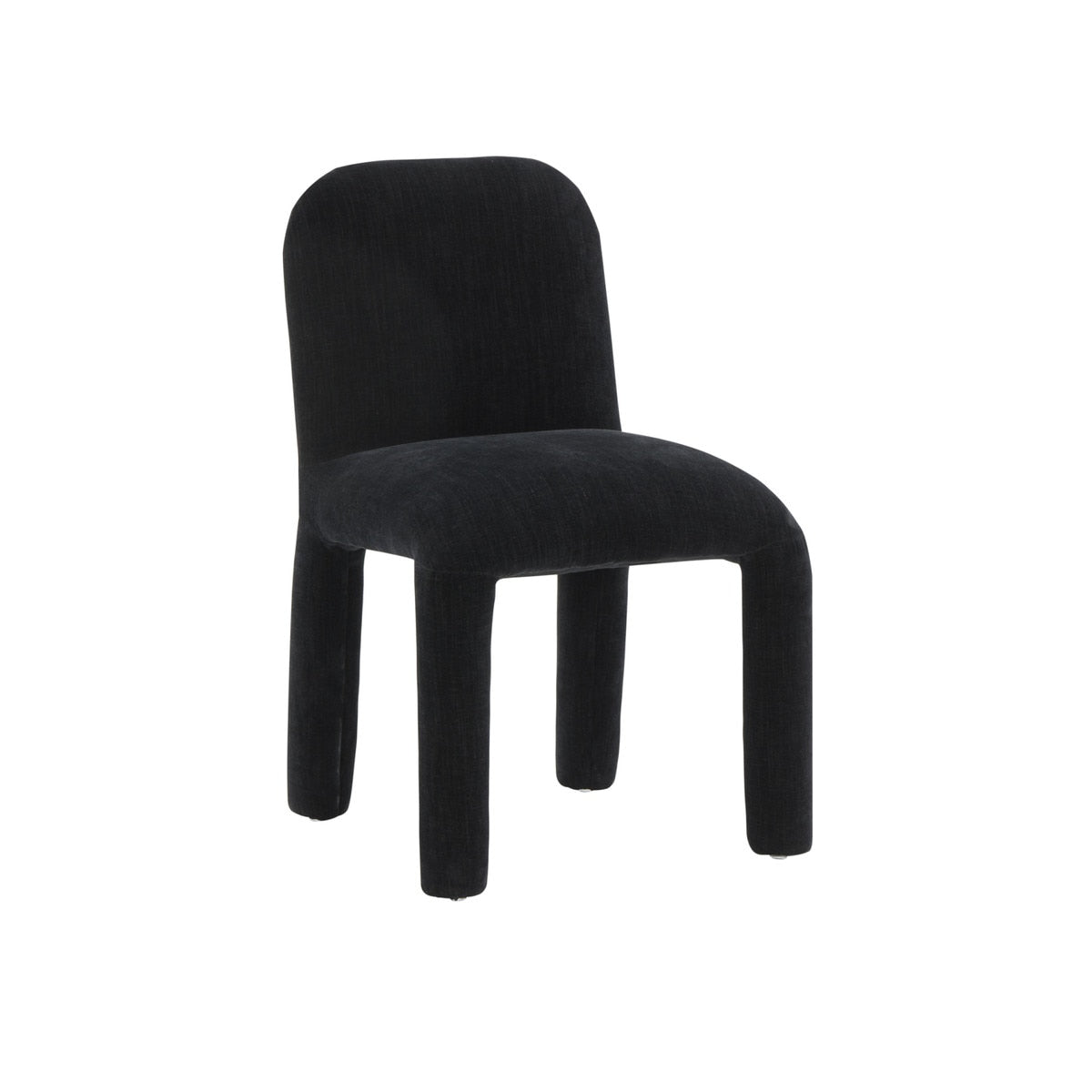 Georgia Midnight Performance Chenille Dining Chair Model: TOV-D68634
