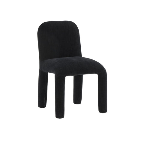 Georgia Midnight Performance Chenille Dining Chair Model: TOV-D68634