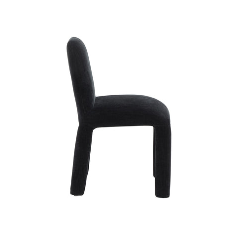 Georgia Midnight Performance Chenille Dining Chair Model: TOV-D68634