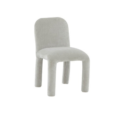 Georgia Light Grey Performance Chenille Dining Chair Model: TOV-D68635