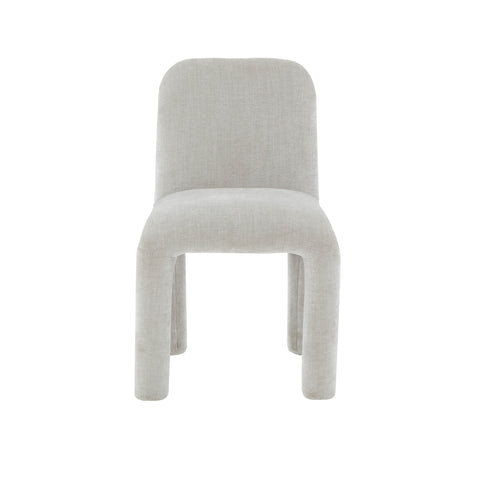 Georgia Light Grey Performance Chenille Dining Chair Model: TOV-D68635