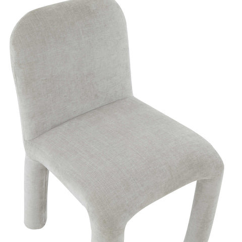 Georgia Light Grey Performance Chenille Dining Chair Model: TOV-D68635