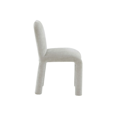 Georgia Light Grey Performance Chenille Dining Chair Model: TOV-D68635