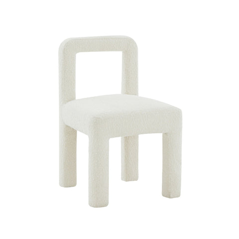 Hazel Cream Boucle Dining Chair Model: TOV-D68706